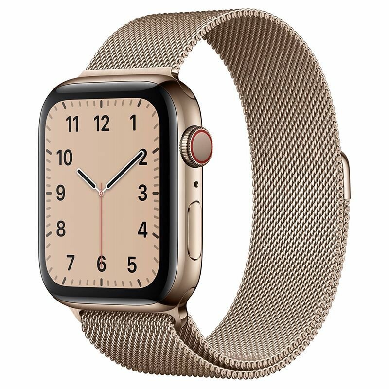 Ремешок Apple Milanese Loop Gold 1st Gen для Apple Watch 42-44-45-49mm MTU72ZM/A
