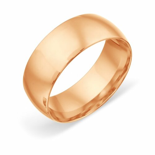 Кольцо обручальное Яхонт, золото, 585 проба, размер 18