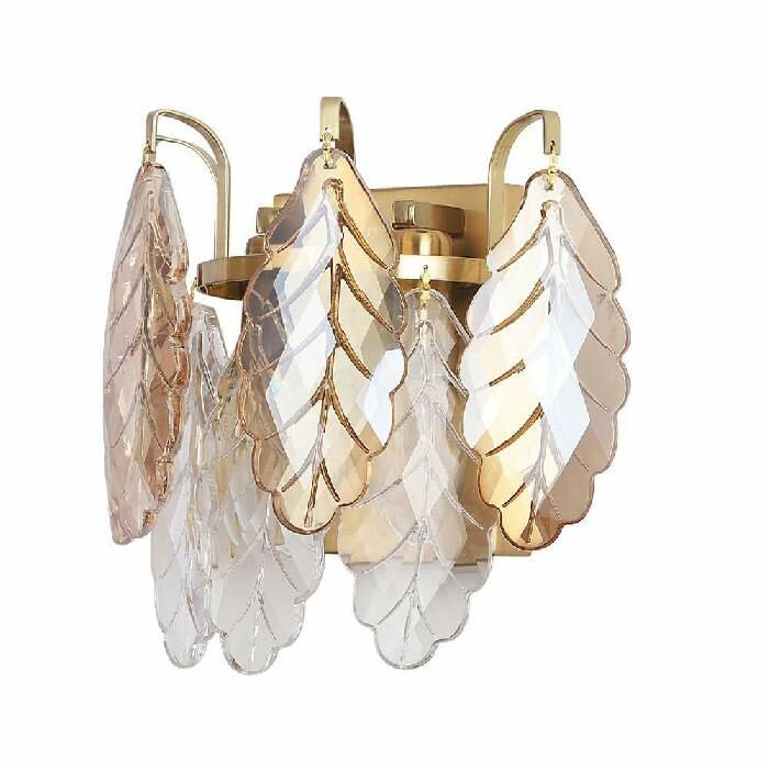 Настенный светильник Crystal Lux TREVI TREVI AP2 BRASS