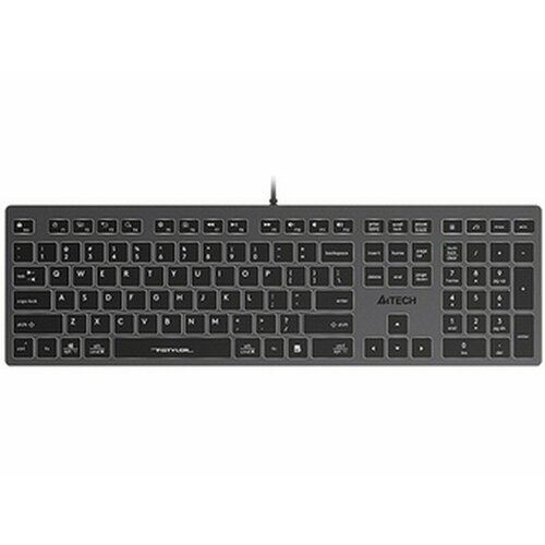 Клавиатура A4Tech Fstyler FX60 серыйбелый 574200₽