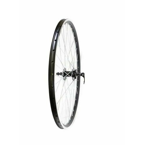 фото Колесо переднее 24" trix, профиль алюминиевый, двойной, 36h, фрезерованный, индикатор износа a/v, анодированный