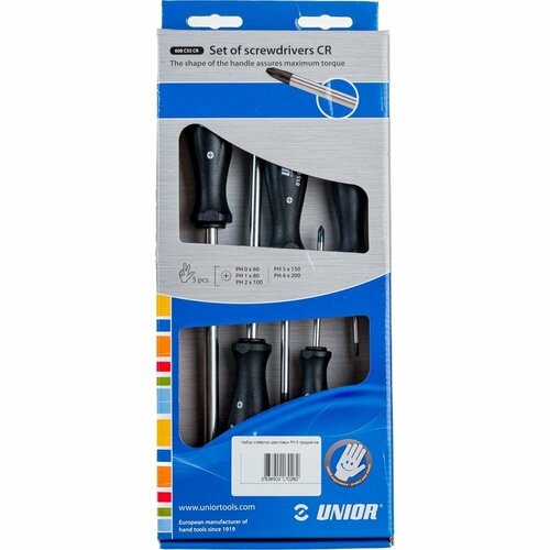 Набор крестовых отверток Unior 3838909170282 6819₽