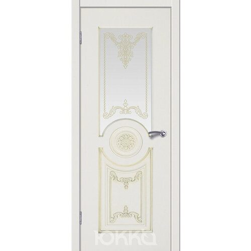 Межкомнатная дверь Юкка Аллегра витраж дверь межкомнатная остеклённая пвх антик 90x200 см цвет итальянский орех