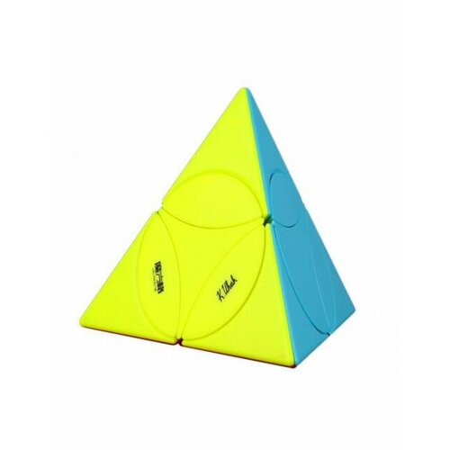 пирамидка рубика qiyi mofangge master pyraminx color Головоломка QiYi MoFangGe Coin Terahedron Pyraminx