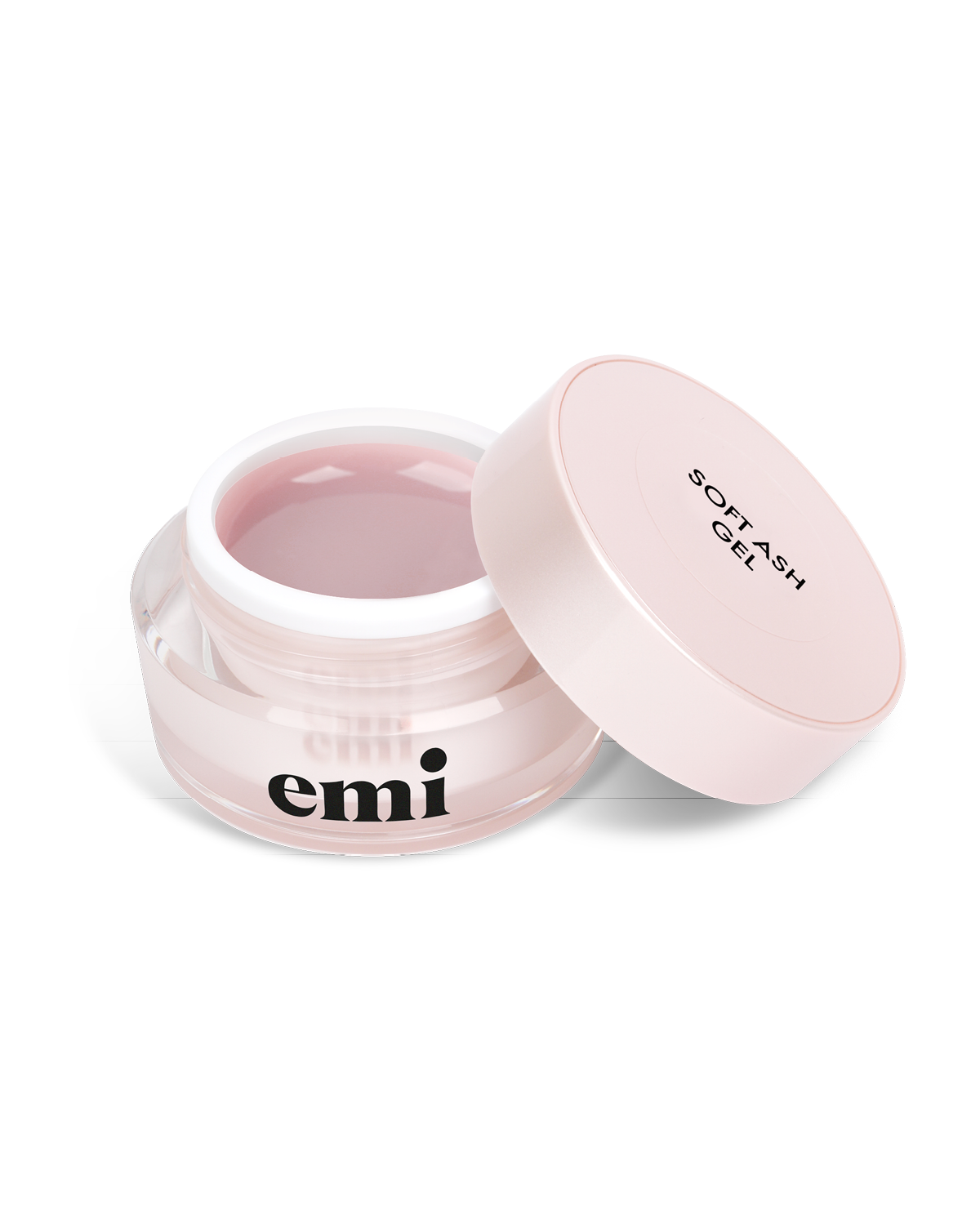 E.MI Гель для моделирования ногтей, розово-бежевый / Soft Ash Pink Gel 15 гр - фото №1