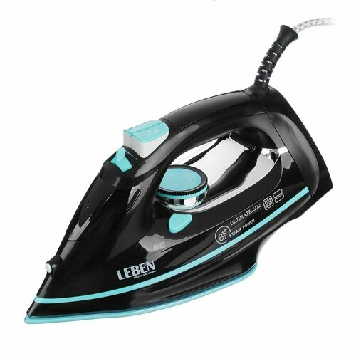 Утюг с отпаривателем 2 200 Вт подошва - керамическое покрытие черный 219900₽