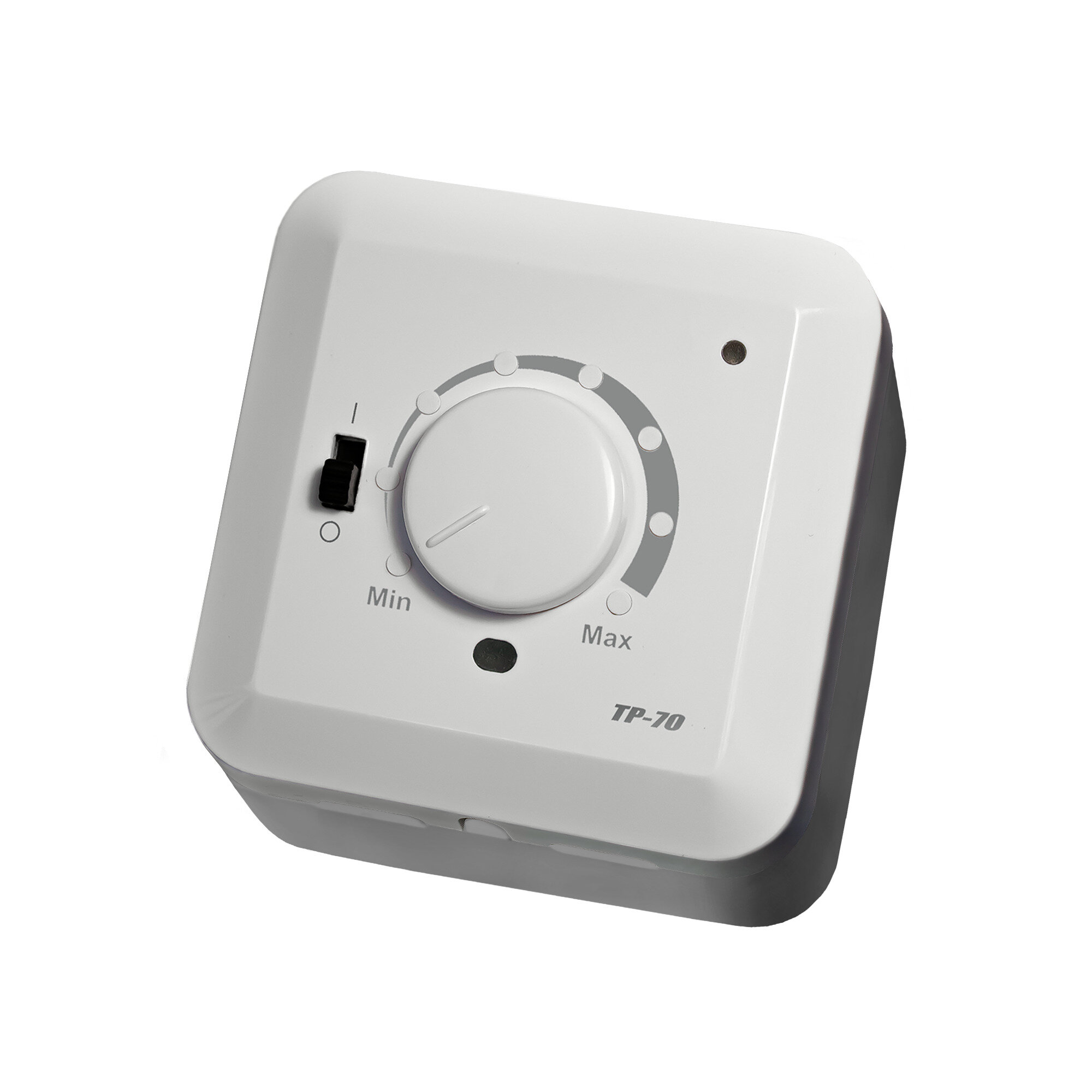 фото Терморегулятор ЭргоЛайт ТР-70 Белый Накладной