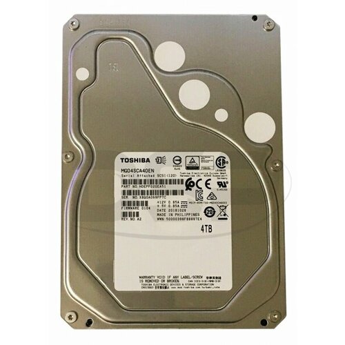 Жесткий диск Toshiba MG04SCA40EN 4Tb 7200 SAS 35 HDD 3683000₽