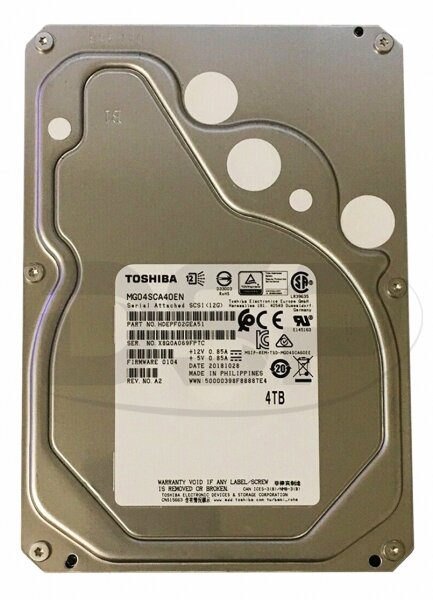 Жесткий диск Toshiba HDEPF02GEA51 4Tb 7200 SAS 3,5" HDD