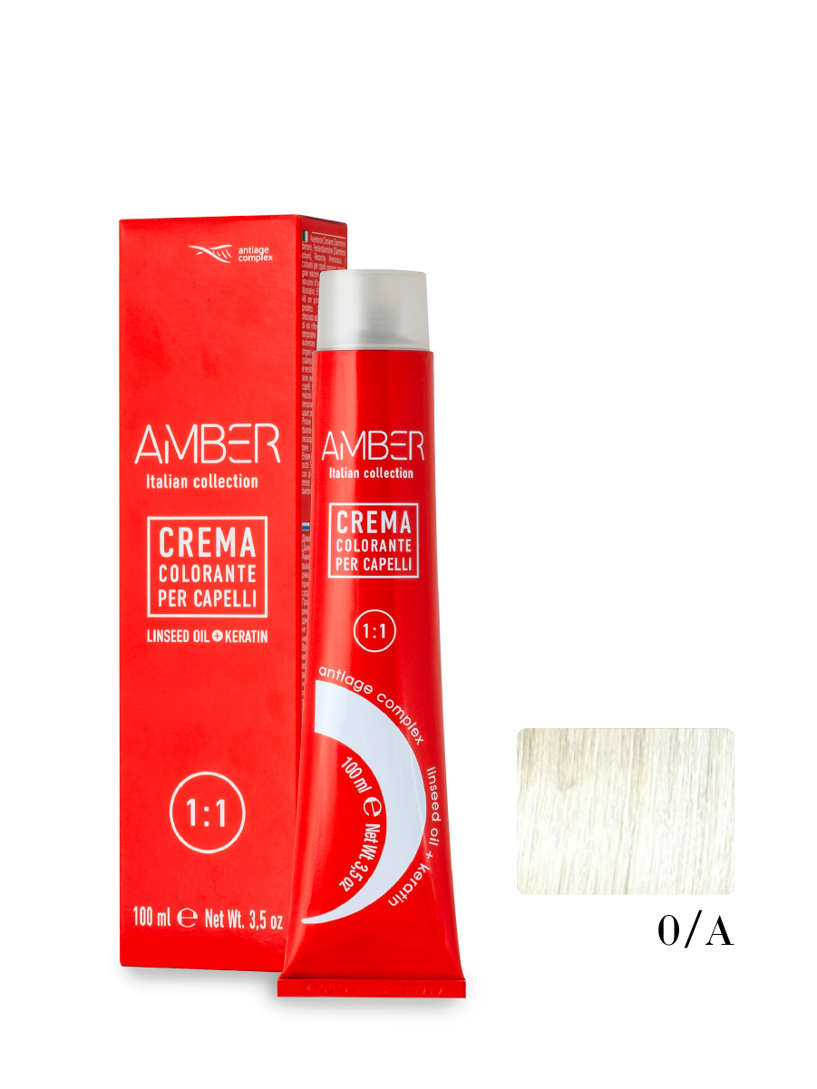 Крем-краска AMBER 0/A, 100 мл