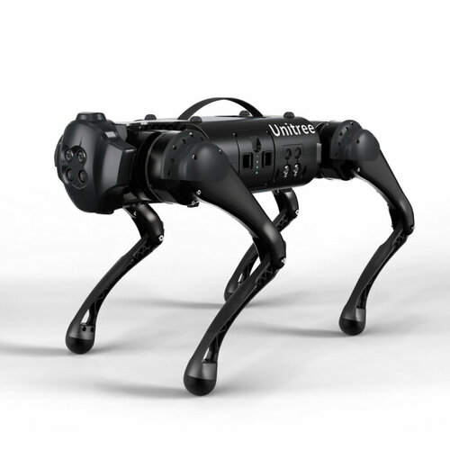 Unitree Go1 Quadruped robot black Go1 Quadruped robot четырехопорный робот модели Go1 комплектации Edu (GO1-EDU BLACK) GO1-EDU BLACK, черный, металл  - купить