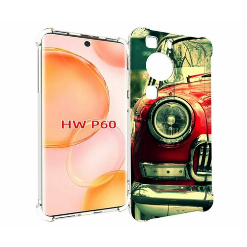 Чехол MyPads Винтажная-машина мужской для Huawei P60 задняя-панель-накладка-бампер чехол mypads винтажная машина мужской для huawei mate 10 pro задняя панель накладка бампер