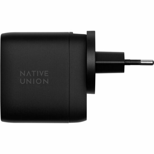 Сетевое зарядное устройство Native Union Fast GaN 2xUSB-C, 67 W, черный