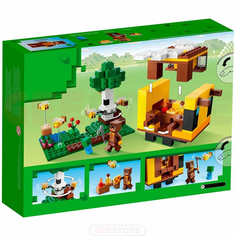 Конструктор Майнкрафт Пчелиный коттедж — фото 1