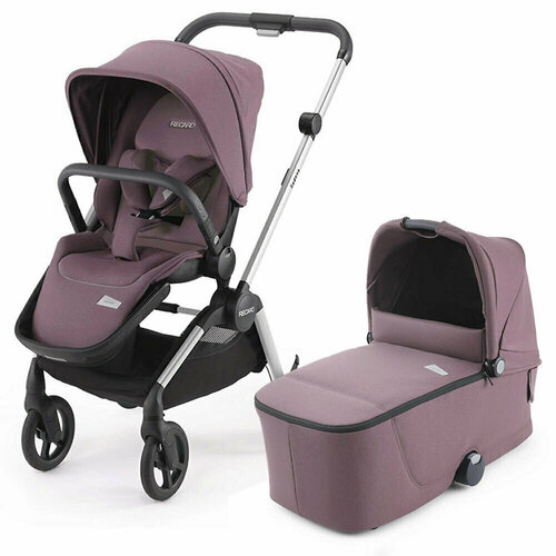 Коляска 2в1 Recaro Sadena, цвет Pale Rose / Silver / Prime