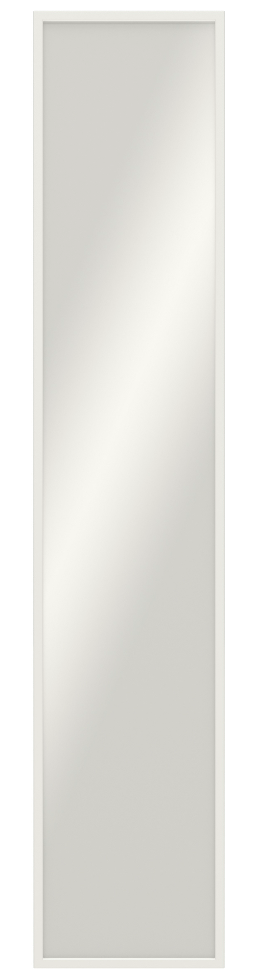 Зеркало напольное Inspire Basic прямоугольное 30x150 см цвет белый - фотография № 2