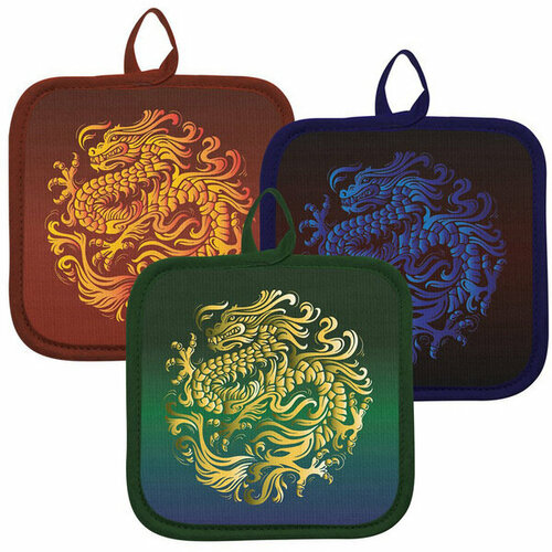 Прихватка Лунный Дракон 1717см 409₽
