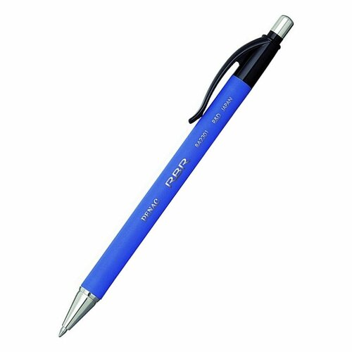 Ручка шариковая PENAC автоматическая, RBR, 0,7 мм, масляная, синяя (ВА2301-03F)