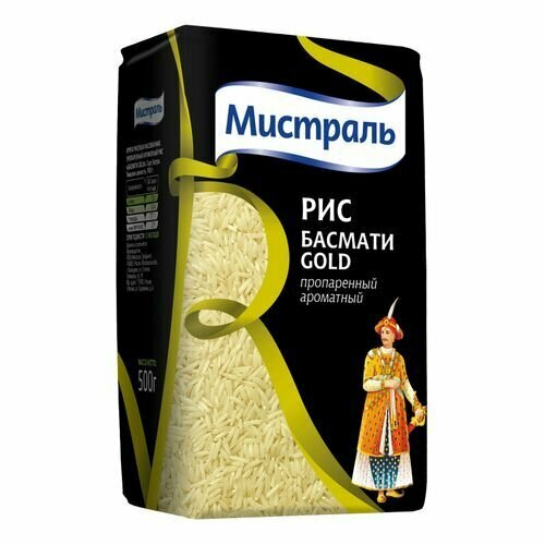 Рис Мистраль Басмати Gold 500г - фото №8