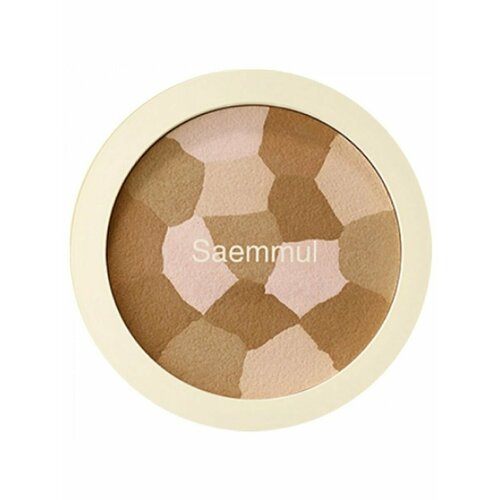 The Saem Хайлайтер с минеральным комплексом Saemmul Luminous Multi Highlighter 01 Pink White 8гр хайлайтер минеральный saemmul luminous multi highlighter 8г 02 gold beige