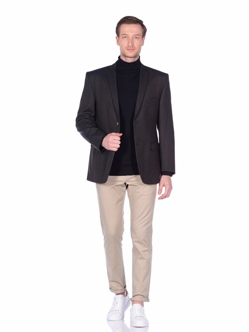 Пиджак Mishelin, размер 50/164, коричневый