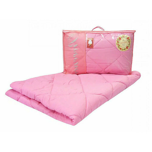 Одеяло из силиконизированного волокна 1,5 спальное - АЛ - provence роза