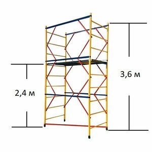 Вышка-тура ВСП - 250/2,0х2,0 Высота - 3.6 м эконом