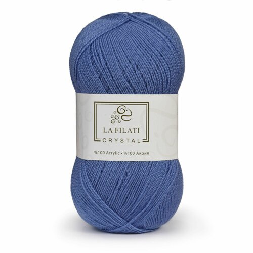 5 мотков Пряжа LA FILATI CRYSTAL 100гр, 475м, 100% акрил, цвет 312