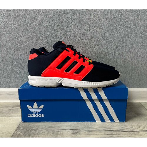 Кроссовки adidas ZX Flux 2.0, полнота 10, размер 10US, оранжевый, синий женские кроссовки adidas originals zx 4000