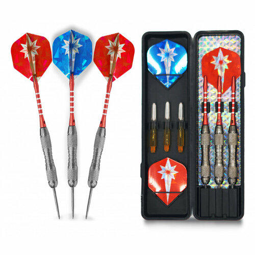 Комплект дротиков 21g x3 Tungsten Start Line, Blue/Red