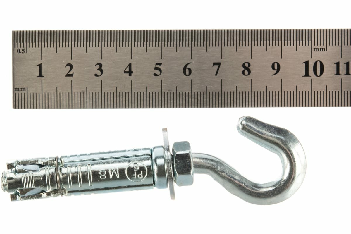 Изображение Анкер PFG распорный SORMAT с кованным крюком HBF 8 (2 шт)