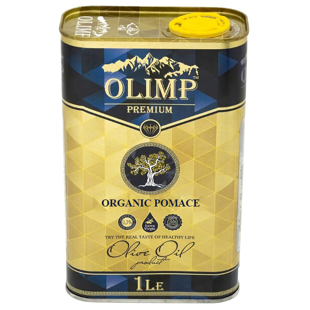 Масло Оливковое Нерафинированное OLIMP Premium , Высший Сорт, 1л (Греция)