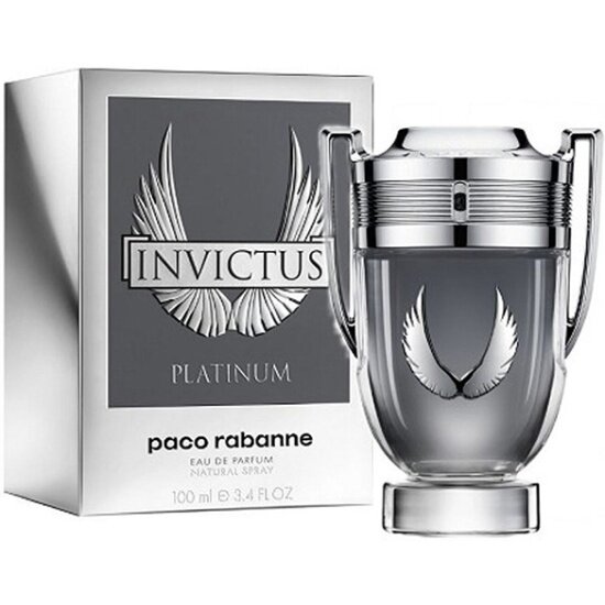 Мужская парфюмерная вода Paco Rabanne Invictus Platinum, 100 мл