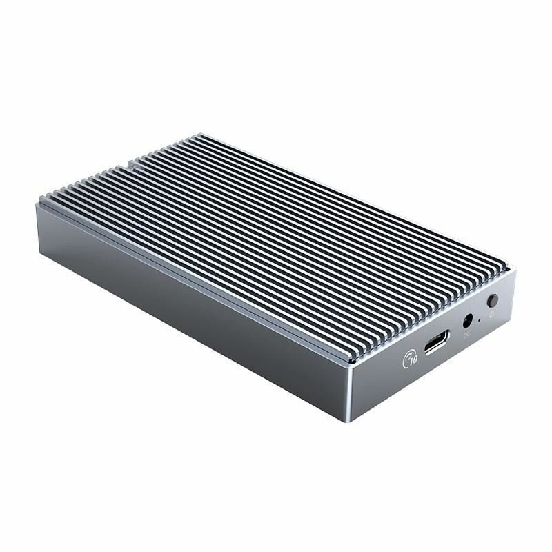 Внешний корпус Orico для SSD, с двумя отсеками M.2 NVMe и NGFF(M/M+B), USB3.1 GEN2 Type-C, M2NV01-C3, серый - фото №10