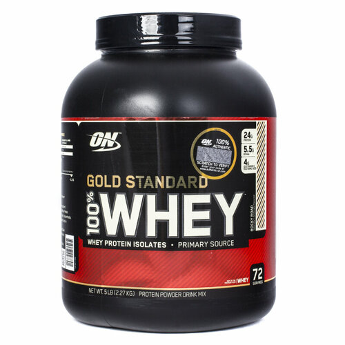 фото Протеин optimum nutrition whey protein gold standard 5 lb - rocky road