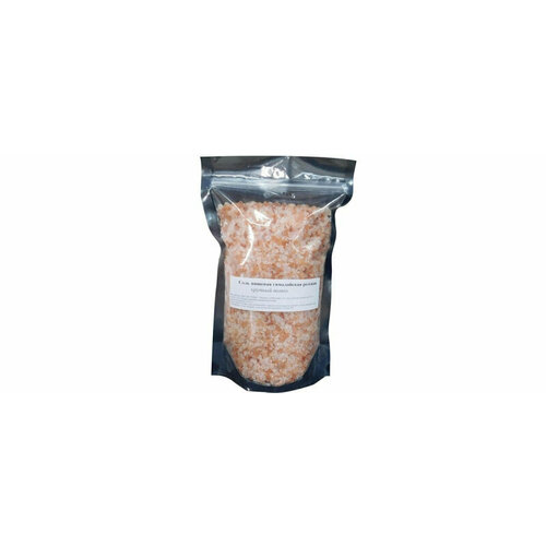 Соль пищевая ЭКО плюс гималайская розовая, помол крупный, 1 кг
