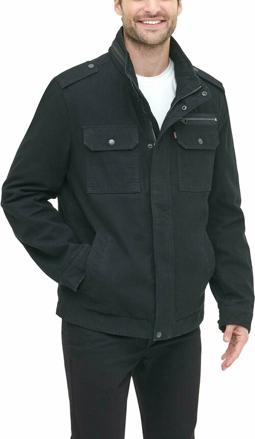Куртка Levis, размер M, черный