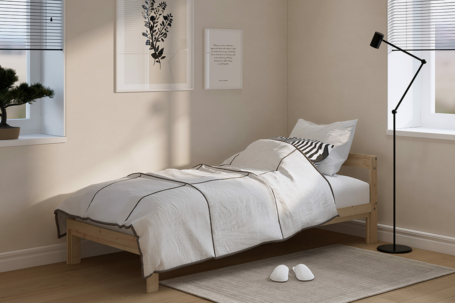 Кровать без подъёмного механизма Hoff Варта, 160х200 см
