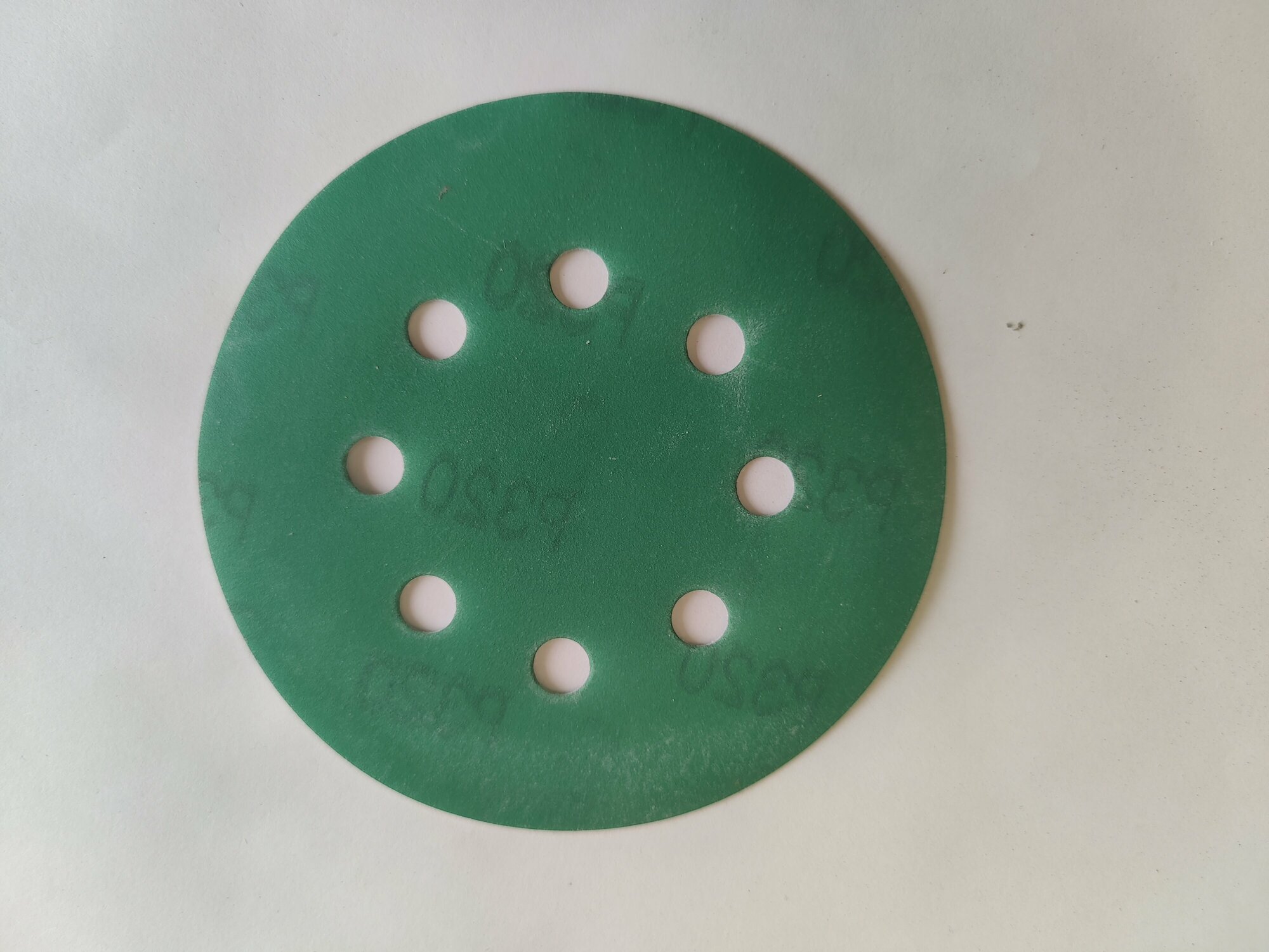 Набор Шлифовальных абразивных Кругов DTC Film (Green) на липучке диаметром 125 мм (упаковка 25 штук)