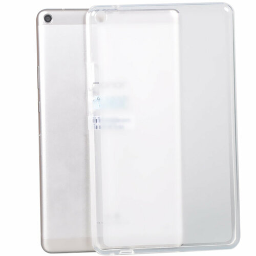 Защитный чехол MyPads задняя панель-накладка Tocco для Huawei MediaPad T3 7.0 (BG2-W09) из мягкого силикона прозрачный