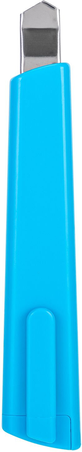 Нож канцелярский, ширина лезвия 9 мм, синий (E2038BLUE) DELI - фото №17