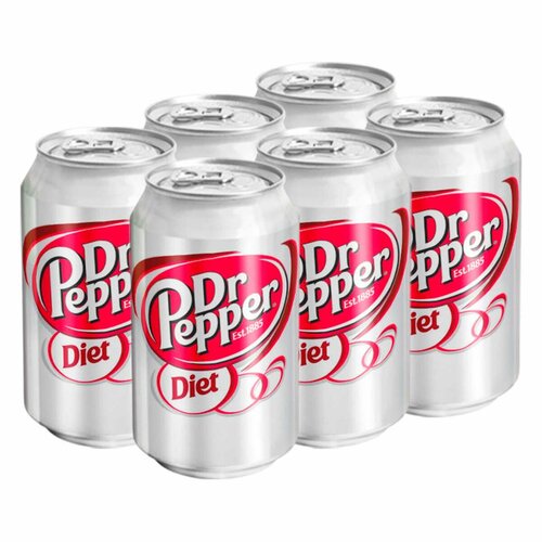 Газированный напиток Dr Pepper Diet (США), 355 мл (6 шт)