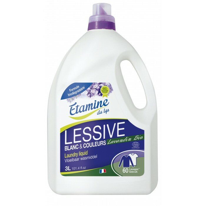 Средство жидкое для стирки цветных тканей 3 л  Etamine du Lys  Этамин ду Лис 