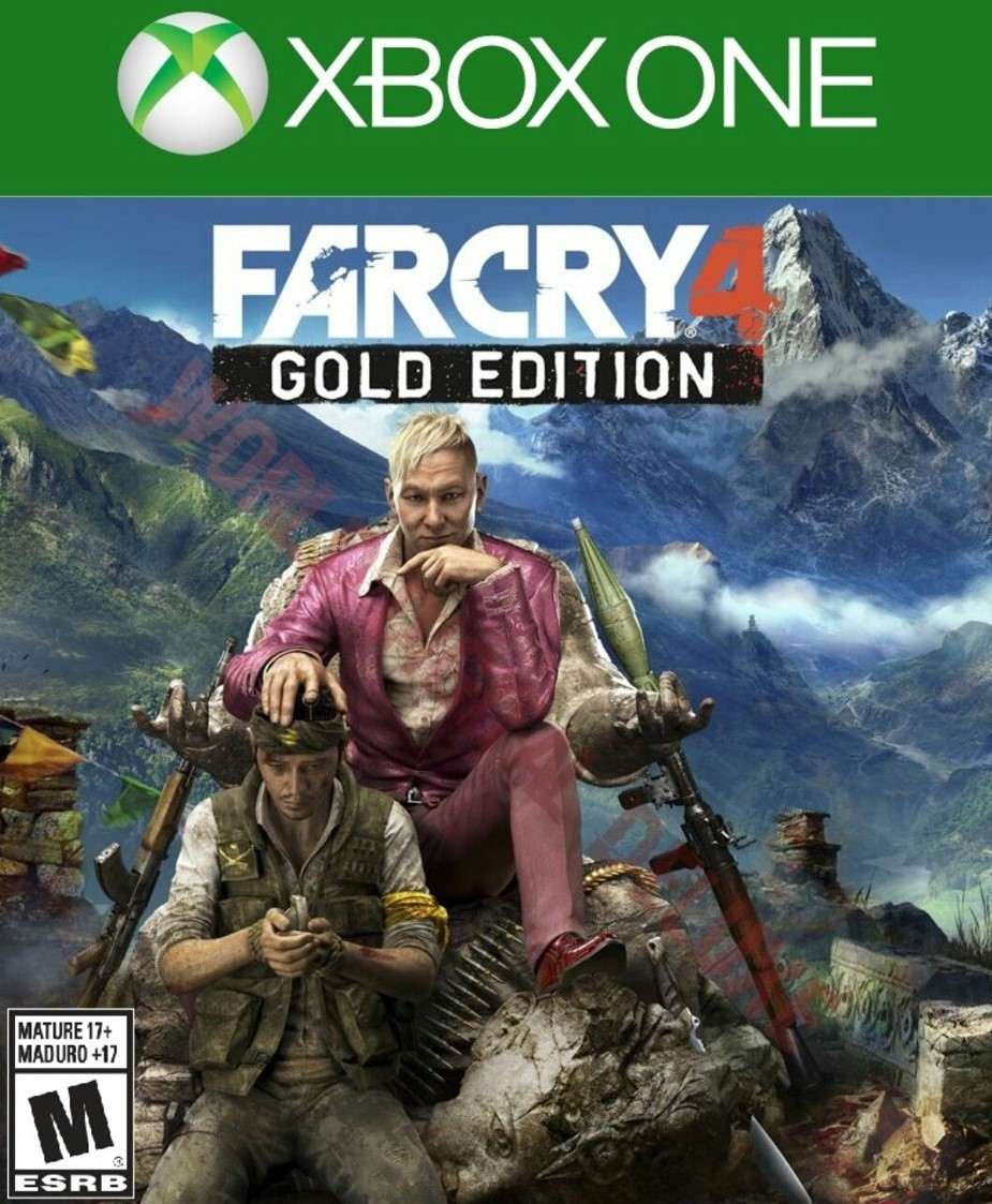 Игра Far Cry 4 Gold Edition, цифровой ключ для Xbox One/Series X|S, русская озвучка