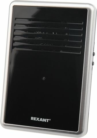 Беспроводной дверной звонок (черный) REXANT RX-30