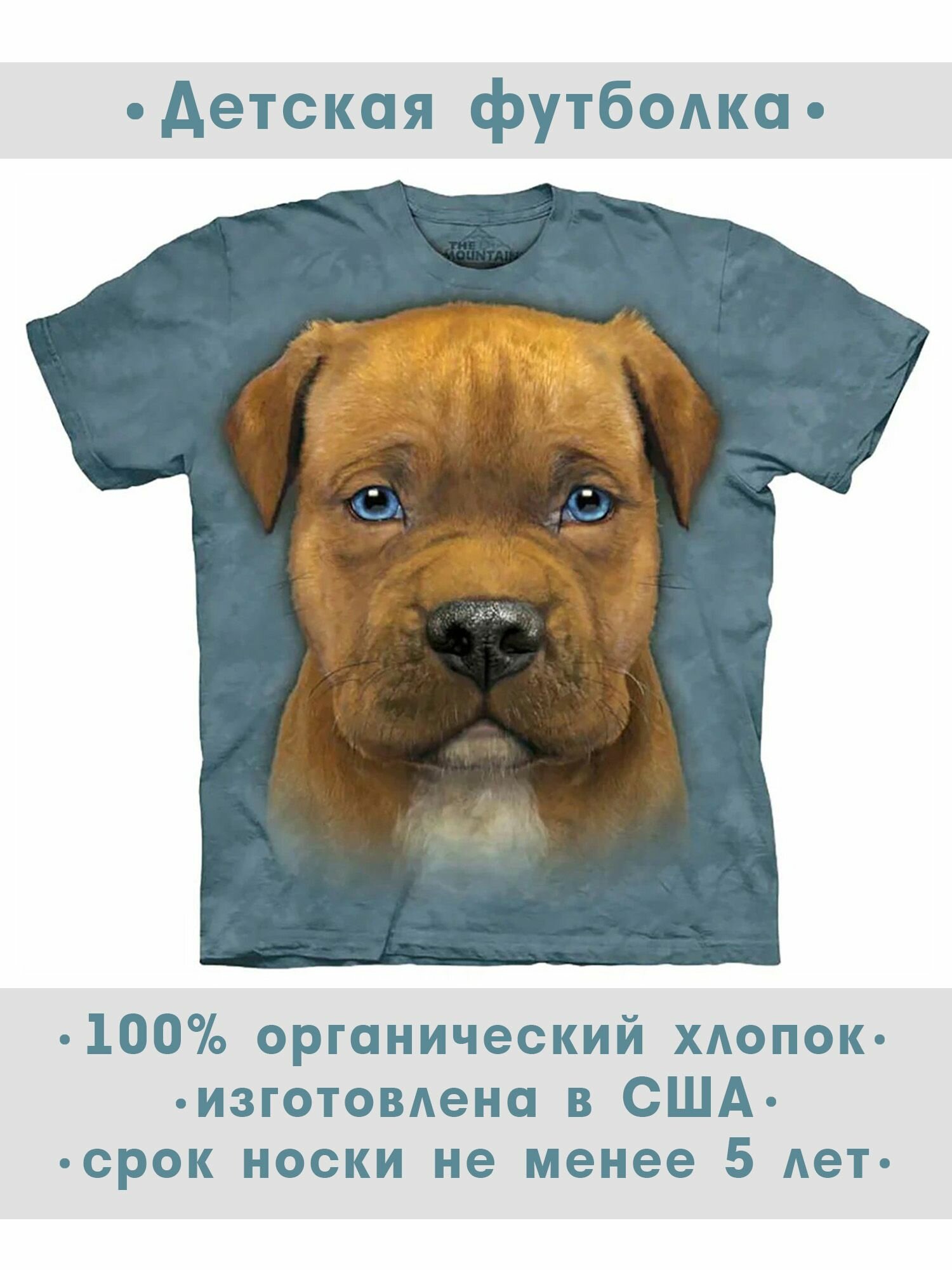Футболка детская The Mountain "Pit Bull Puppy"