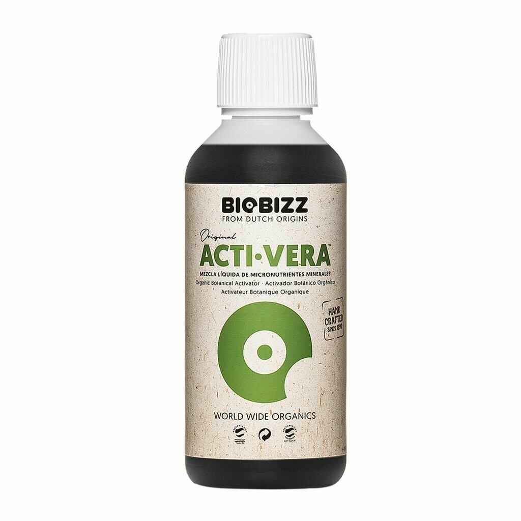 Удобрение для растений BioBizz Acti Vera 250мл органический стимулятор роста и иммунной системы растения