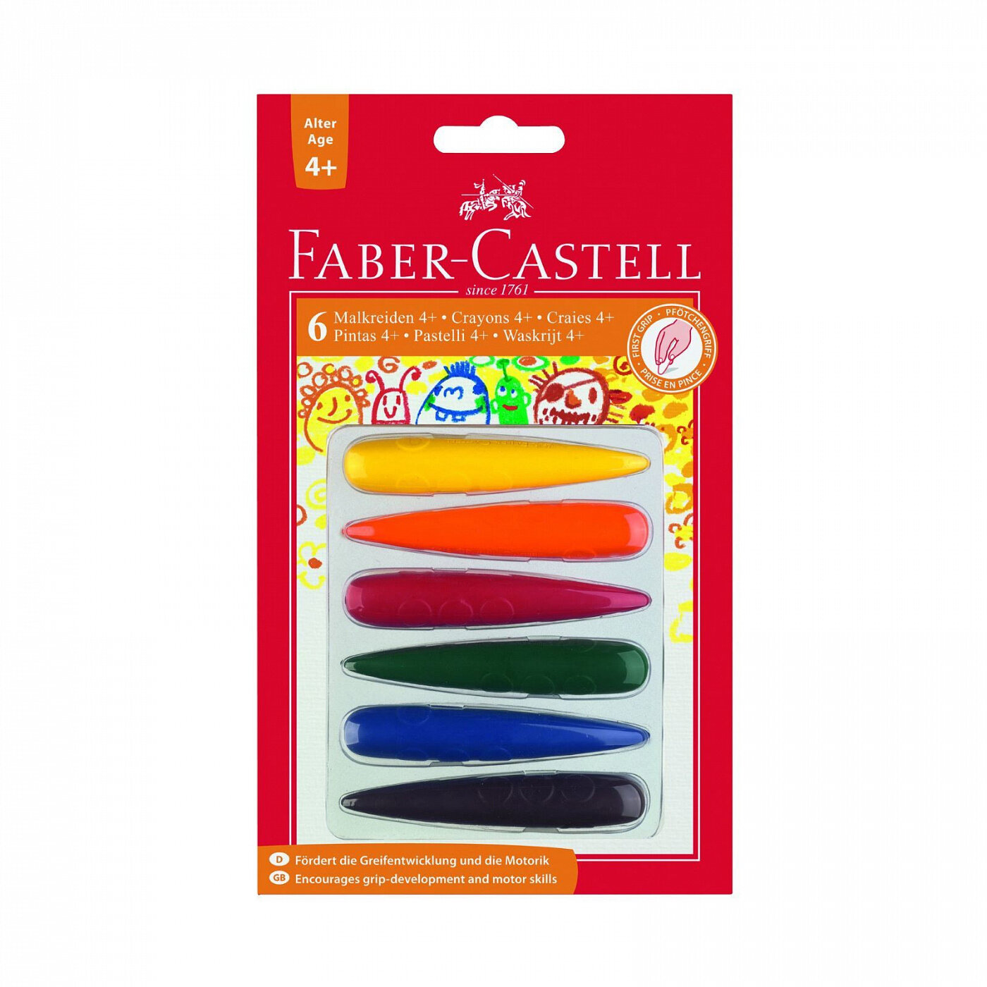 Мелки Faber-Castell для дошкольного возраста - фото №8