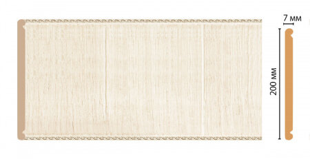 Декоративная Панель Decomaster С20-6 В200хШ7хД2400 мм / Декомастер.