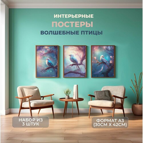 Интерьерные постеры 